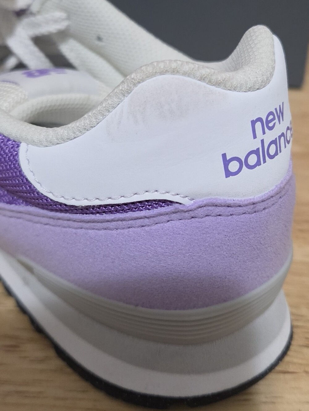 New Balance 515 Kids Youth Size 5 Purple White Running Shoes Sneakers GC515BL - Picture 11 of 14